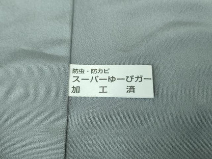 平和屋本店■極上　訪問着　総刺繍　宝尽くし　松竹梅　黒地　金糸　逸品　DZAA8122kh5