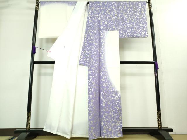 平和屋本店■極上　訪問着　花唐草文　暈し染め　金銀彩　逸品　DZAA8160kh5