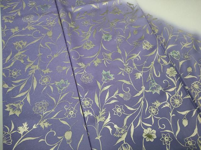 平和屋本店■極上　訪問着　花唐草文　暈し染め　金銀彩　逸品　DZAA8160kh5