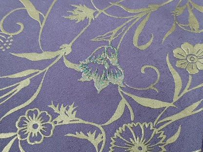 平和屋本店■極上　訪問着　花唐草文　暈し染め　金銀彩　逸品　DZAA8160kh5