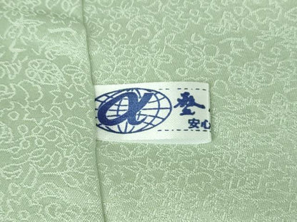 平和屋本店■最高級　二代目　久保田一竹　幻の辻が花　色留訪問着　暈し染め　銀通し地　ロング丈　反端付き　逸品　DZAA8178kh5