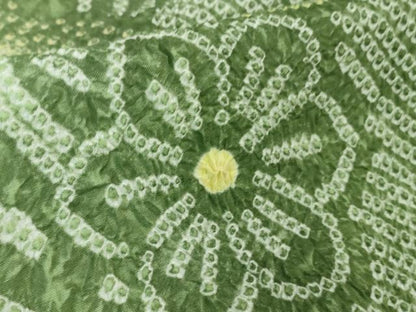 平和屋着物∴極上 夏物 浴衣 有松鳴海絞り 花唐草文 暈し染め 綿 逸品 DZAA8185kh5