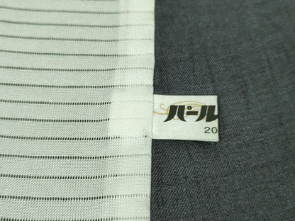 平和屋着物＊極上 夏物 野蚕糸 紬 色無地 留紺色 逸品 DZAA8188kh5