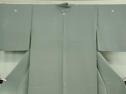 平和屋本店■極上　創業460年・千總　色留袖　駒刺繍　乱菊　スモークブルー色地　暈し染め　金彩　三越扱い　逸品　DZAA8195kh5
