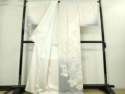 平和屋着物■極上　訪問着　駒刺繍　胡蝶蘭　暈し染め　逸品　DZAA8227kh5