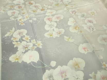平和屋着物■極上　訪問着　駒刺繍　胡蝶蘭　暈し染め　逸品　DZAA8227kh5