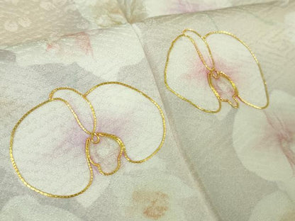 平和屋着物■極上　訪問着　駒刺繍　胡蝶蘭　暈し染め　逸品　DZAA8227kh5