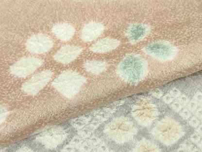 平和屋着物●極上 訪問着 絞り 舞花文 ロング丈 逸品 DZAA8236kh5