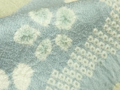 平和屋着物●極上 訪問着 絞り 舞花文 ロング丈 逸品 DZAA8236kh5