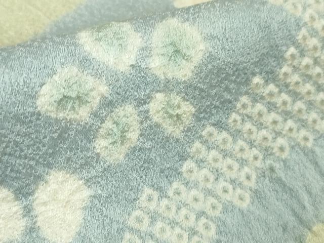 平和屋着物●極上 訪問着 絞り 舞花文 ロング丈 逸品 DZAA8236kh5