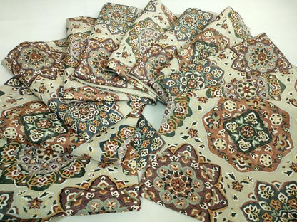 平和屋本店■最高級　明綴れ　全通柄袋帯　花唐草文　金糸　逸品　未使用　DZAA8292kh5