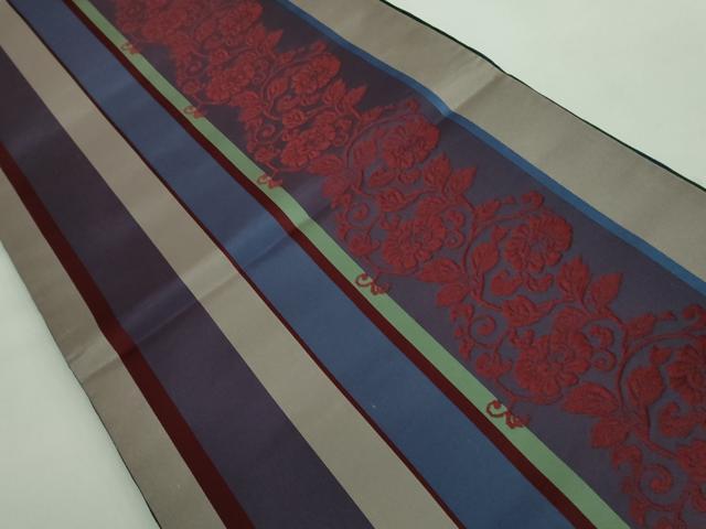 平和屋着物○極上 西陣 川島織物 洗える最高級着物 ＜英＞はなぶさ謹製 六