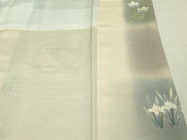 平和屋本店■極上　名門・上野家　四代目 上野真(二代目 上野為二)　訪問着　刺繍　吉祥花松文　暈し染め　金糸　逸品　DZAA8329kh5