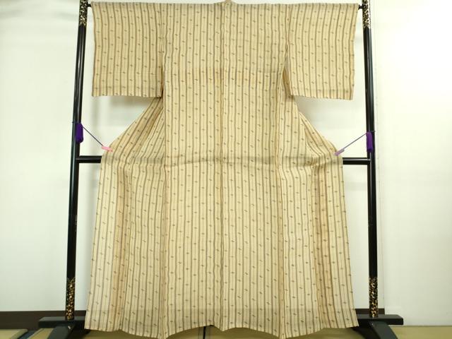 平和屋本店■極上　夏物　芭蕉布　手積み芭蕉糸100％　松坂屋扱い　逸品　未使用　DZAA8335kh5