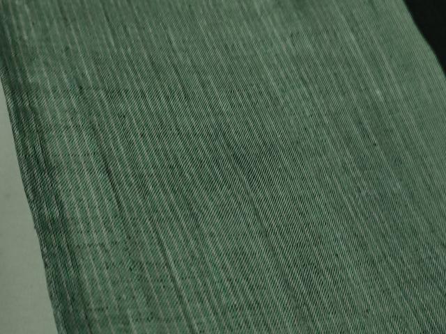 平和屋着物＊極上 夏物 本場小千谷ちぢみ 麻衣 間道 反端付き 逸品 DZAA8368kh5