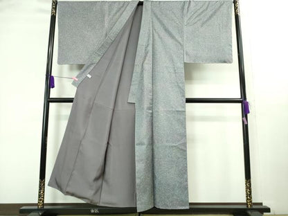 平和屋着物●極上　男性　本場縞大島紬　染大島　キングサイズ　反端付き　逸品　未使用　DZAA8393kh5