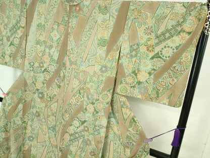 平和屋本店■極上　中国三大刺繍　スワトウ刺繍　汕頭刺繍　小紋　鬘帯花文　逸品　DZAA8398kh5
