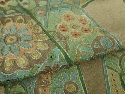 平和屋本店■極上　中国三大刺繍　スワトウ刺繍　汕頭刺繍　小紋　鬘帯花文　逸品　DZAA8398kh5