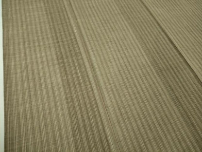平和屋着物■極上　夏物　紗紬　縞　逸品　DZAA8436kh5