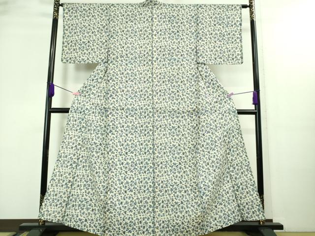 平和屋着物＊極上 夏物 浦野理一 型染 小紋 絽 松花文 逸品 DZAA8446kh5