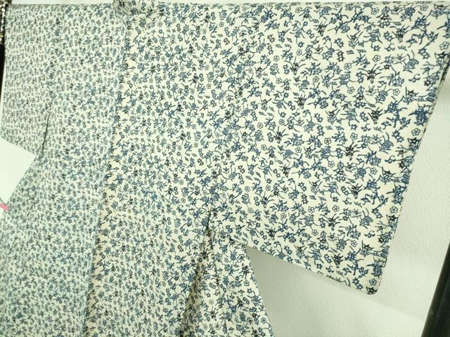 平和屋着物＊極上 夏物 浦野理一 型染 小紋 絽 松花文 逸品 DZAA8446kh5