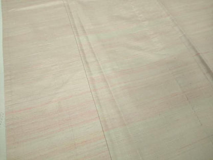 平和屋着物▽極上 紅花紬 米沢 単衣 逸品 DZAA8473kh5