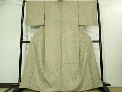 平和屋着物■極上　洗える最高級着物　＜英＞はなぶさ謹製　小紋　切嵌　逸品　DZAA8484kh5