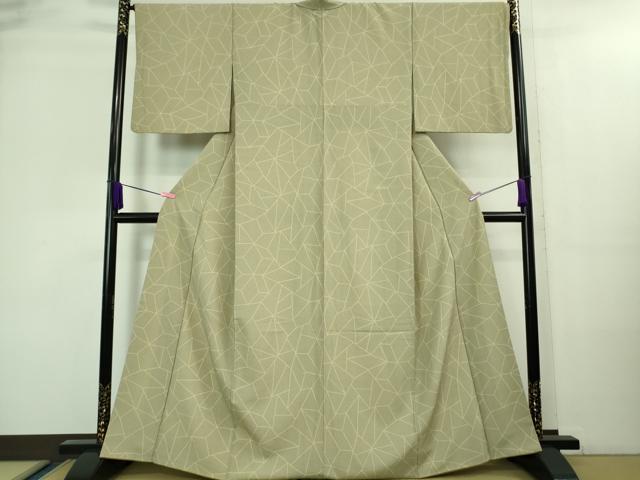 平和屋着物■極上　洗える最高級着物　＜英＞はなぶさ謹製　小紋　切嵌　逸品　DZAA8484kh5