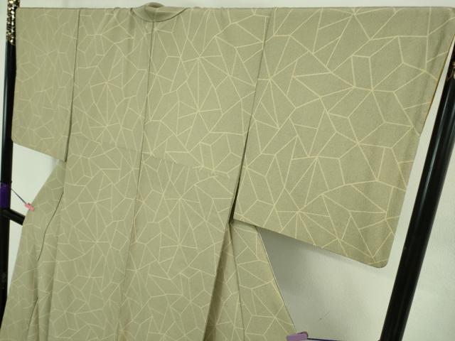 平和屋着物■極上　洗える最高級着物　＜英＞はなぶさ謹製　小紋　切嵌　逸品　DZAA8484kh5