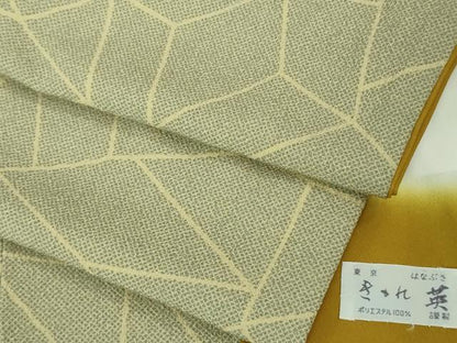 平和屋着物■極上　洗える最高級着物　＜英＞はなぶさ謹製　小紋　切嵌　逸品　DZAA8484kh5