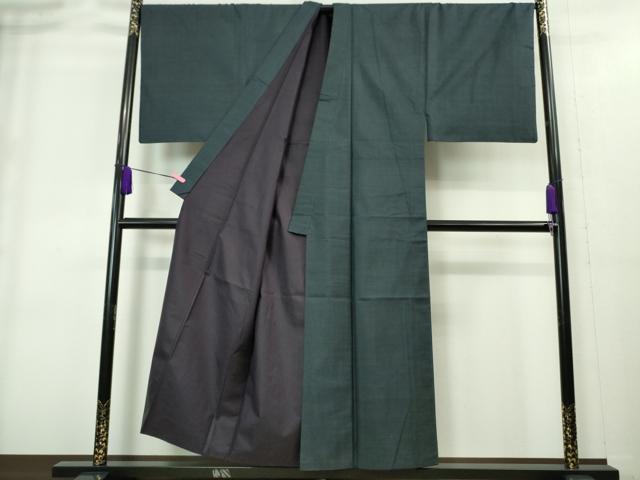 平和屋着物■極上　男性　本場大島紬　アンサンブル　長羽織　100亀甲　総詰め　逸品　DZAA8522kh5