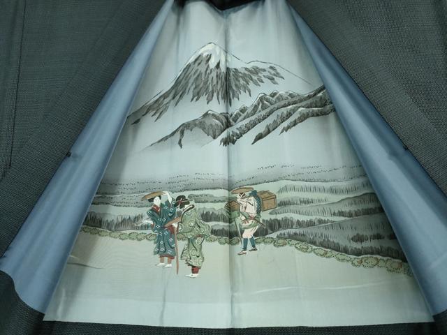 平和屋着物■極上　男性　本場大島紬　アンサンブル　長羽織　100亀甲　総詰め　逸品　DZAA8522kh5