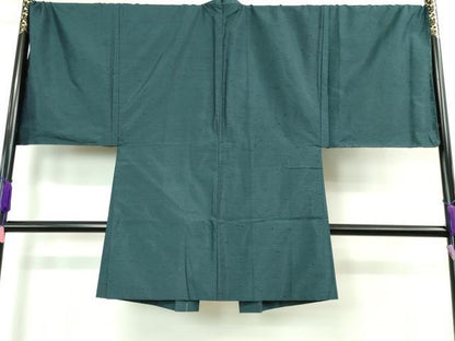 平和屋着物■極上　男性　紬　アンサンブル　キングサイズ　長羽織　逸品　未使用　DZAA8531kh5