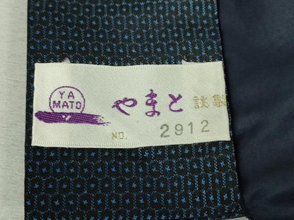 平和屋着物●極上　男性　本場大島紬　アンサンブル　100亀甲　総詰め　逸品　DZAA8546kh5