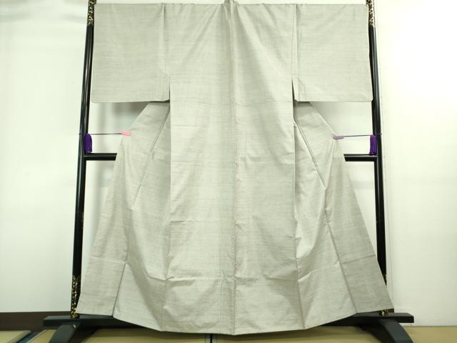 平和屋本店●極上　男性 本場大島紬 白大島 アンサンブル キングサイズ 長羽織 羽裏・鷹　200亀甲　総詰め　松坂屋扱い　逸品　DZAA8547kh5