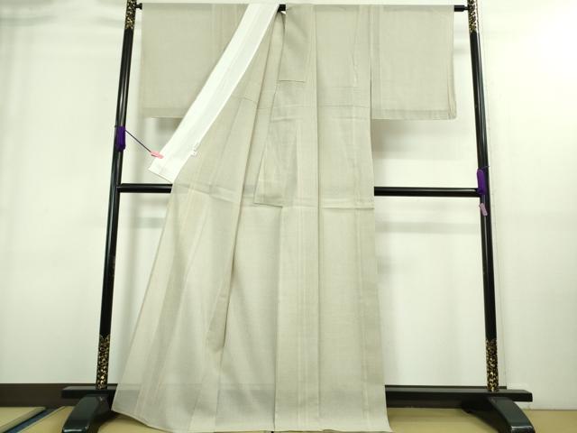 平和屋本店■極上　夏物　東郷織物謹製　本場大島紬　夏大島　手織　160亀甲　総詰め　實篤　手織絣　証紙付き　逸品　未使用　DZAA8549kh5