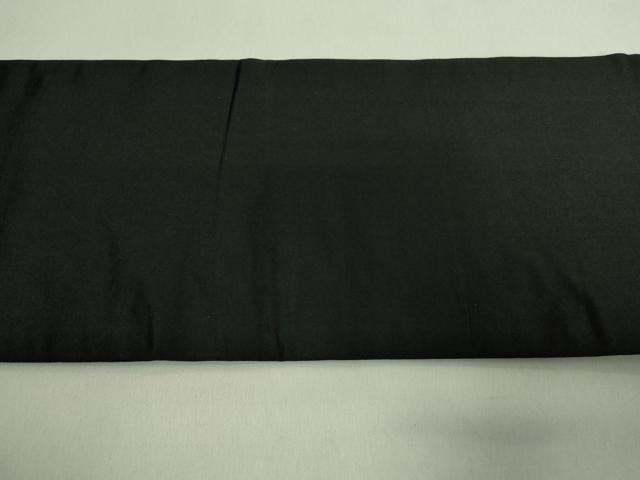 平和屋本店■極上　アンティーク　大正ロマン　九寸名古屋帯　総手刺繍　立波に兎　黒地　金糸　逸品　DZAA8558kh5