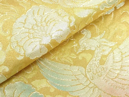 平和屋本店■極上　龍村美術織物　たつむら　六通柄袋帯　翔鳳彩花錦　金銀糸　逸品　DZAA8580kh5