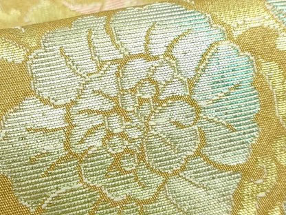 平和屋本店■極上　龍村美術織物　たつむら　六通柄袋帯　翔鳳彩花錦　金銀糸　逸品　DZAA8580kh5