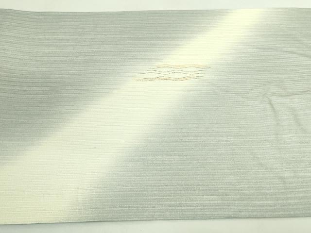 平和屋着物■極上　夏物　十日町　名門青柳謹製　櫛引織　六通柄袋帯　逸品　DZAA8604kh5