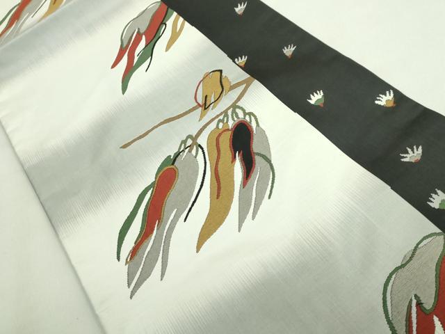 平和屋着物●極上 名門木屋太 今河織物 六通柄袋帯 成り物 逸品 DZAA8610kh5