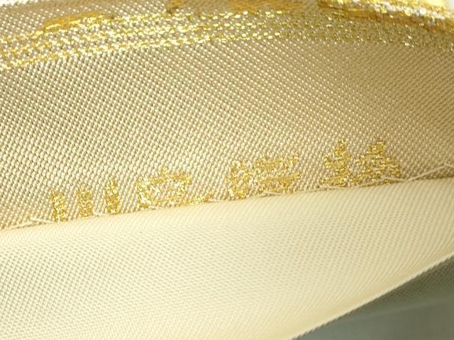 平和屋着物■極上　西陣　川島織物　六通柄　本袋帯　格天井花文　金糸　逸品　DZAA8611kh5