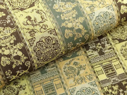 平和屋着物●極上 龍村美術織物 九寸開き名古屋帯 紅牙瑞錦 逸品 DZAA8623kh5
