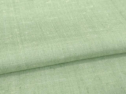 平和屋本店■希少　夏物　本場結城上布　本場結城紬技術保持者　野村半平　夏結城　色無地　青磁鼠色　証紙付き　逸品　DZAA8675kh5