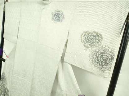 平和屋本店■極上　名門　藤娘きぬたや・総絞り　訪問着　薔薇　バラ　逸品　DZAA8682kh5