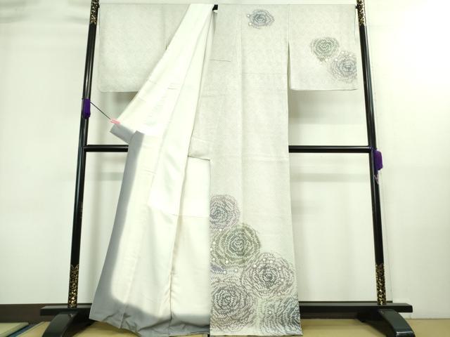 平和屋本店■極上　名門　藤娘きぬたや・総絞り　訪問着　薔薇　バラ　逸品　DZAA8682kh5