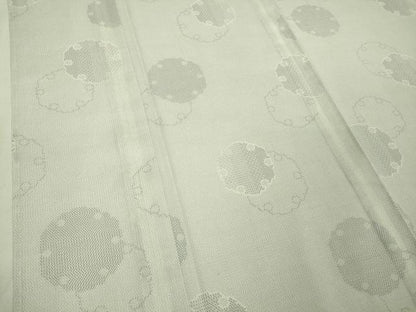 平和屋本店■極上　夏物　本場大島紬　夏大島　7マルキ　雪輪重ね　逸品　DZAA8716kh5
