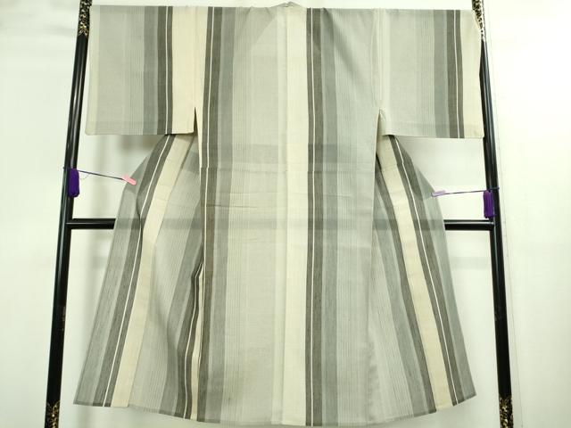 平和屋本店＊極上 夏物 男性 結城紬 夏結城 100亀甲 間道 さが美扱い 逸品 DZAA8742kh5