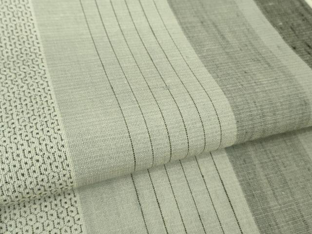 平和屋本店＊極上 夏物 男性 結城紬 夏結城 100亀甲 間道 さが美扱い 逸品 DZAA8742kh5