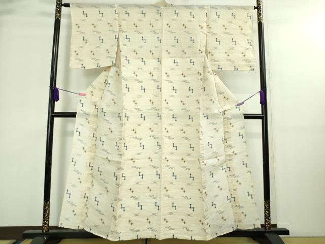 平和屋本店■極上　夏物　沖縄県無形文化財指定　本場八重山上布 　麻　逸品　DZAA8746kh5